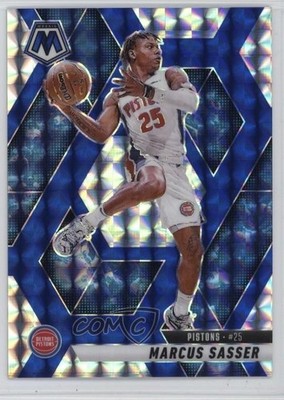 2024-25 Panini Mosaic Choice Blue Mosaic Prizm 33/45 Marcus Sasser #78 1s2h