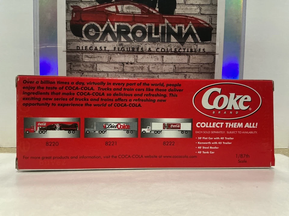 1:87 可口可乐 - 肯沃斯带 45 英寸拖车 — 第 2/2 张图片