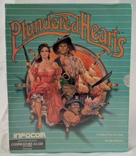 Infocom - Plundered Hearts 1987 Vintage Game Commodore 64/128 NEW SEALED RARE