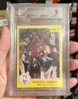 BGS 9 MINT 1986 STAR COURT KINGS #18 MICHAEL JORDAN CARD