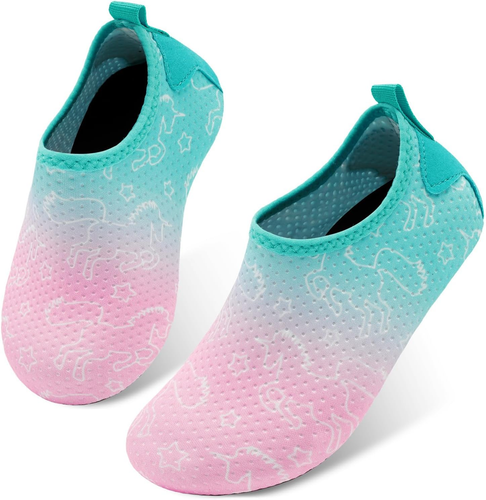 Kids Water Shoes Girls Boys Outdoor Quick Dry Barefoot Aqua Socks for Sport Beac