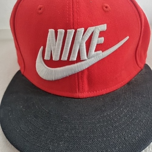 Nike True Fitted Men's Baseball Cap Red Black One Size Adjustable - 第 2/14 張圖片