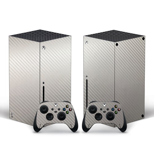 Xbox Series X Skin Aufkleber Vinyl Aufkleber Kohlefaser Wrap Abdeckungen für Xbox X - Bild 7 von 8