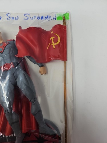 DC Direct Elseworlds Red Son Superman Loose 7” Figure Series 1 - Picture 4 of 4