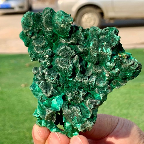 197G Natural tortoise Malachite transparent cluster coarse mineral sample - 第 3/24 張圖片