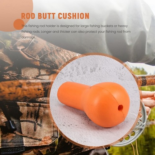 Fishing Rod Butt Cushion Gimbal Fishing Fighting Belt Waist Holder Shock9808 - Picture 3 of 8