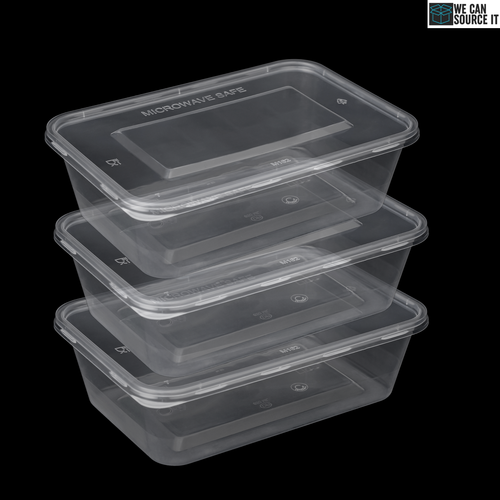 Takeaway Food Container Rectangle Microwave Freezer Safe Reusable Plastic Box - Picture 9 of 13
