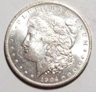 1904-O  MORGAN DOLLAR   Frosted Contrast   Nice to  Choice BU #17C59