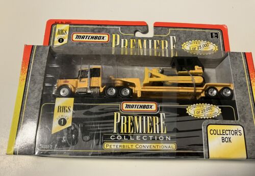 Matchbox Premiere Collection (Series 1) Peterbilt Rig , Dozer 1996- 1 Of 25,000 - Picture 2 of 3
