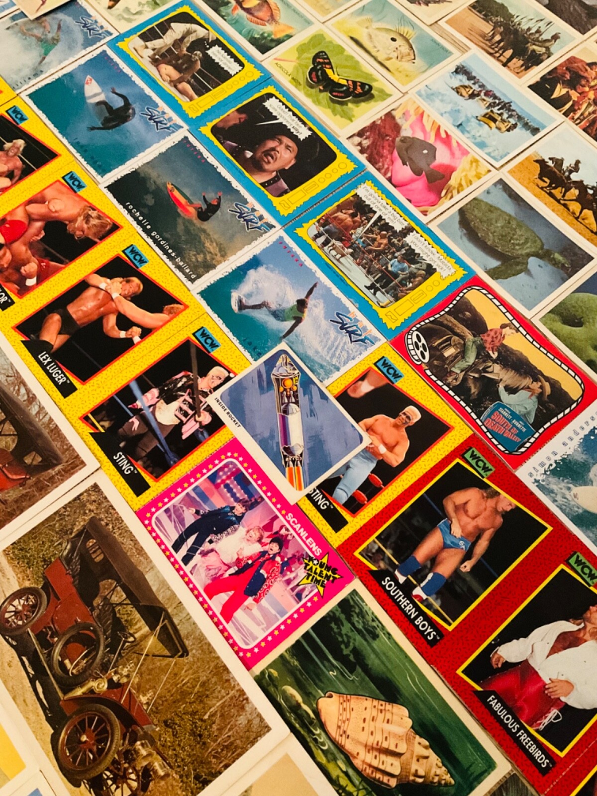 BULK TRADING CARDS x 407, TEXTA,WEETBIX,SCANLENS,SANITARIUM,NABISCO