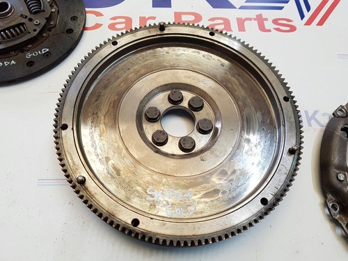 VW SKODA FABIA 03-07 1.9 TDI 5 SPEED MANUAL DUAL SOLID FLYWHEEL & CLUTCH - Picture 3 of 8