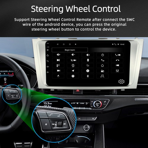 For Toyota Camry 2007-2011 Android 13 FM Carplay Car GPS Stereo Radio Head Unit - Picture 8 of 17