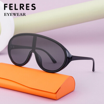 Siameses Lens Sunglasses Men Women Fashion Outdoor Driving Shade Glasses UV400