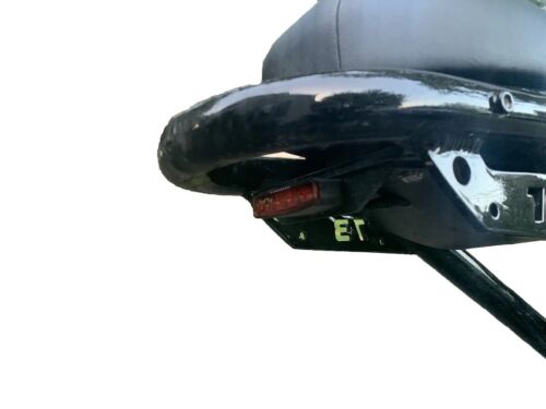 Fender Delete Taillight Bracket For Super73 RX Black New - Picture 8 of 10