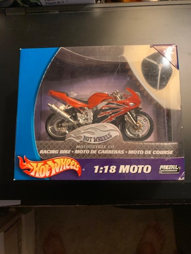 2 - 2003 Hot Wheels 1:18 Metal Collection Motorcycle Co. Moto Racing Bike - Picture 2 of 3