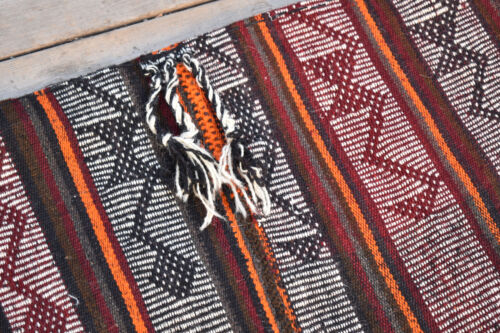 Turkoman Rug 15''x35'' Door Hanging Asmalik Rug Collector's Wall Hanging Rug - Picture 5 of 5