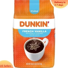 Dunkin' French Vanilla Flavored Medium Roast Ground Coffee