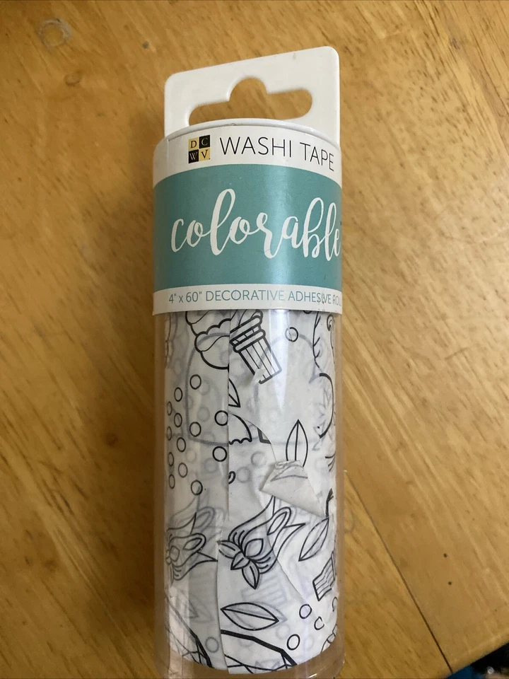 Assorted Washi Tape Lot of 15 Cats, Music, Cheetah Print, Ladybugs, Solid Colors - Image 2 of 4