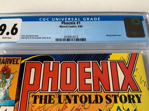 PHOENIX 1 CGC 9.6 WHITE THE UNTOLD UNCENSORED STORY X-MEN MARVEL COMICS 1984 KM - Picture 2 of 12