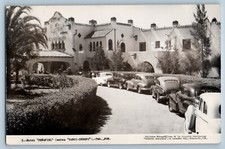 Foto RPPC Tehuacán México Postal Hotel Penafiel Antes Garci-Crespo c1940