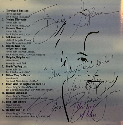 Sweet Baby J'ai : The Art Of Blue (CD 1997 Sunset Music Group