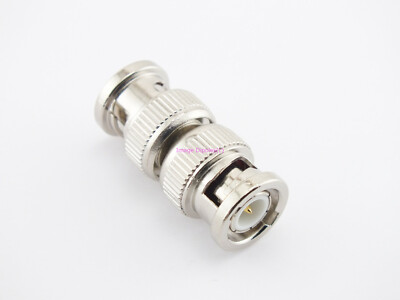 Coax Adapter BNC Male to BNC Male Coupler RF Connector - USA Ham Seller