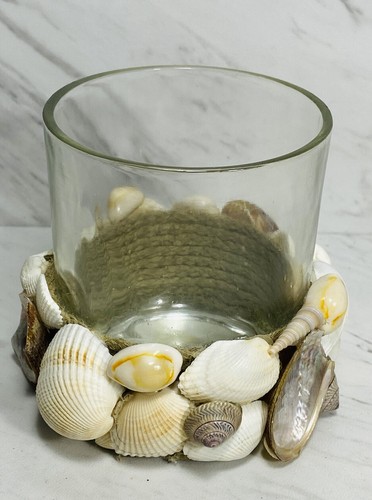 SIA collection sea shells candle holder 3.5” tall - Picture 2 of 5