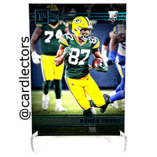 2022 Panini Chronicles Panini ROMEO DOUBS #PA-22 RC Teal Foil Parallel PACKERS