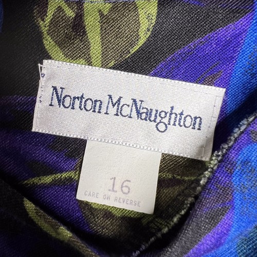 90s Norton McNaughton Floral Popover Blouse Preppy Bloomcore Dopamine Dressing - Picture 7 of 11