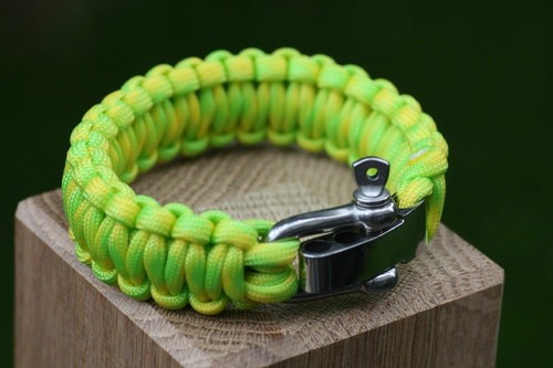 Ganzoo® Paracord Survival Armband - verstellbarer Verschluss Überleben 7 Farben - Bild 2 von 15