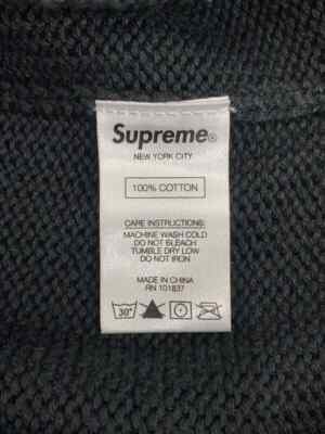 supreme back logo sweater black シュプリーム Supreme Back Logo Sweater Black Men's - SS20 - US