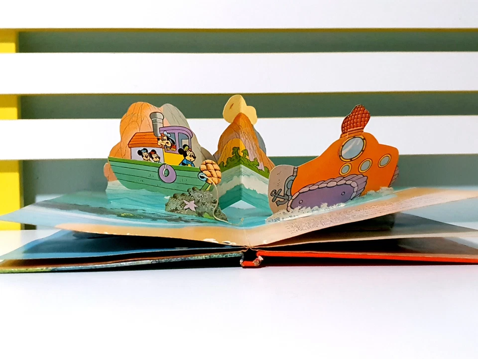 Mickey Mouse and the Sunken Treasure Pop-Up Turn-Around Book! Read it Both Ways! - Image 4 of 4