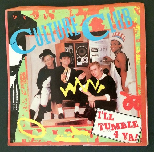 Culture Club "I'll Tumble 4 Ya'/Mystery Boy" Epic, 1982 PS, VG+ - Picture 2 of 5