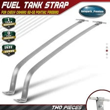 2Pcs Fuel Tank Straps for Chevrolet Camaro Pontiac Firebird 1982-2002 3.4L 5.7L