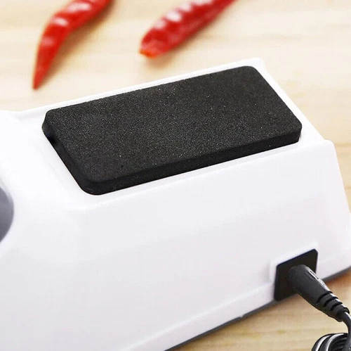 Elektrischer Messerschärfer Profi Schärfgerät Smart Schärfe Für Küchenmesser - Bild 9 von 15