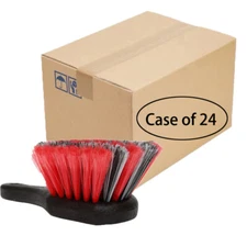 9" Car Tire Wheel Wash detail Brush Short Handle Extremely Soft Case(24 Pcs)