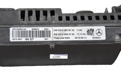 Original MERCEDES S212 W212 / Steuergerät Zentraldisplay Display / A2129004407 - Bild 3 von 4