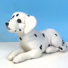 RARE Vintage 1996 Stuffins Realistic Dalmatian Dog 10" Plush Stuffed Animal Toy
