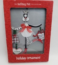 The Holiday Pet Collection Ornament Cat Multicolored NIB