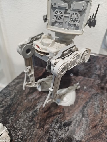 Vintage 1982 Star Wars AT-ST Scout Walker Vehicle Kenner mostly complete no hatc - Picture 14 of 17