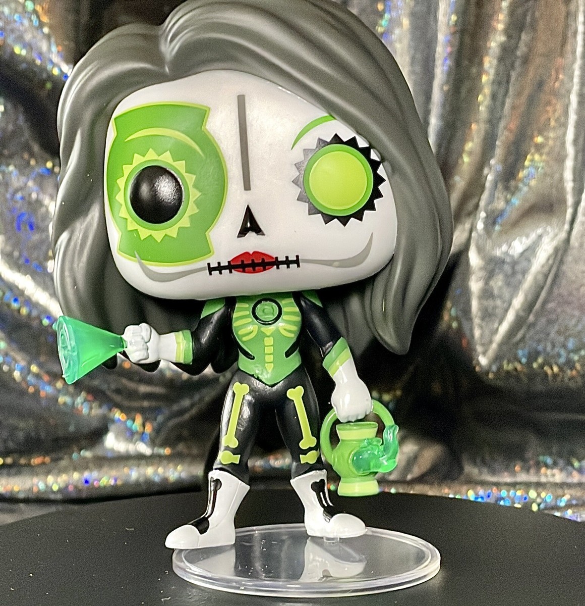 Funko Heroes • Green Lantern • Jessica Cruz • Dia De Los Muertos w