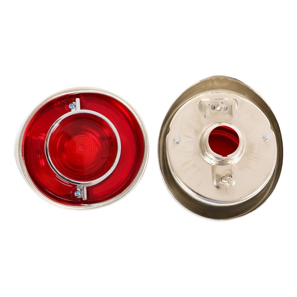 JUEGO DE LUCES TRASERAS LED Y LENTES DE RESPALDO TAMAÑO COMPLETO PARA AUTO CHEVROLET IMPALA 1964 KIT NUEVO Foto 4 de 4