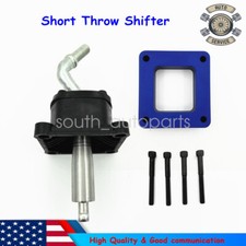New Nv4500 Short Throw Shifter For Dodge 5.9l 5 Speed Trans Wblue Space Plate