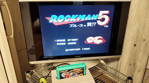 Nintendo Famicom FC (NES) RockMan(Megaman) series 5 game cartridge set-g0830- - Picture 16 of 16