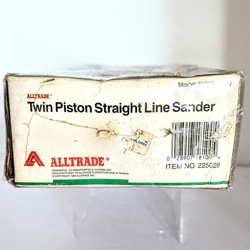 Alltrade Twin Piston Straight Line Sander 1809-A-100 Sealed - Foto 10 di 11