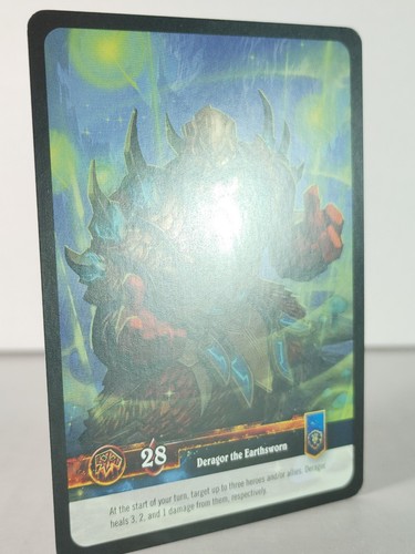 Deragor the Earthsworn - Twilight of the Dragons - 3/220 - WoW TCG - Uncommon - Picture 16 of 21
