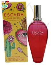 Escada Flor Del Sol By Escada 3.3/3.4oz. Edt Spray For Women New In Box