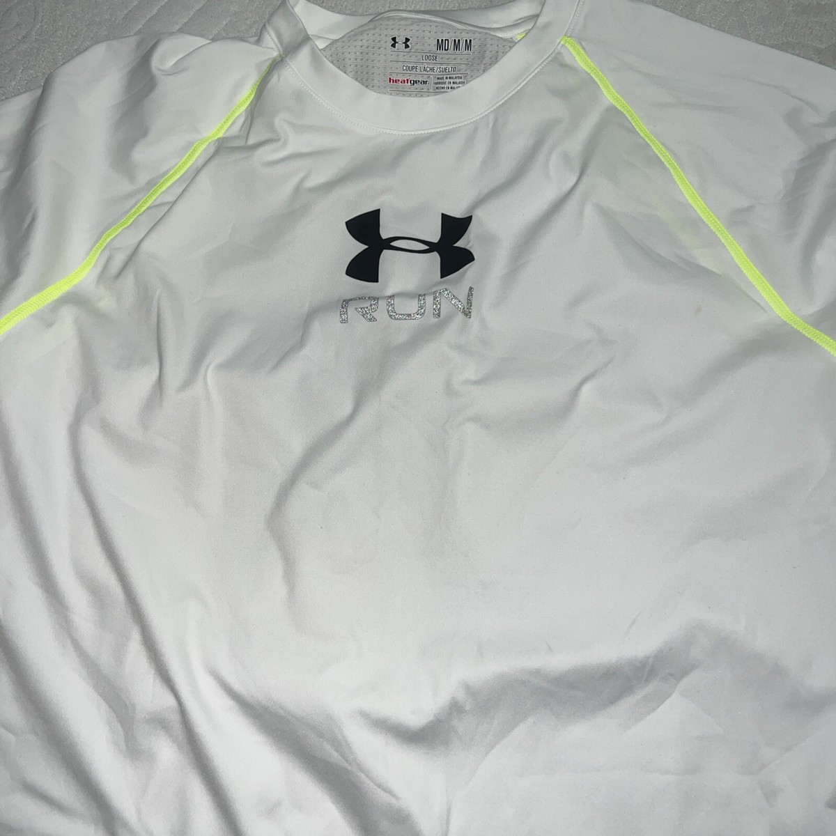 under armour white dri fit