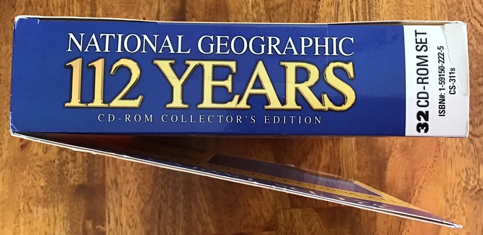 National Geographic: 112 Years - CD-Rom Collector’s Edition - New/Sealed (32 CDs - Image 4 of 4
