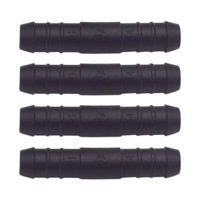 4 x YOU.S Leitungsverbinder Schlauch Verbindungsstück Ø 14 / 14 mm Gerade Form